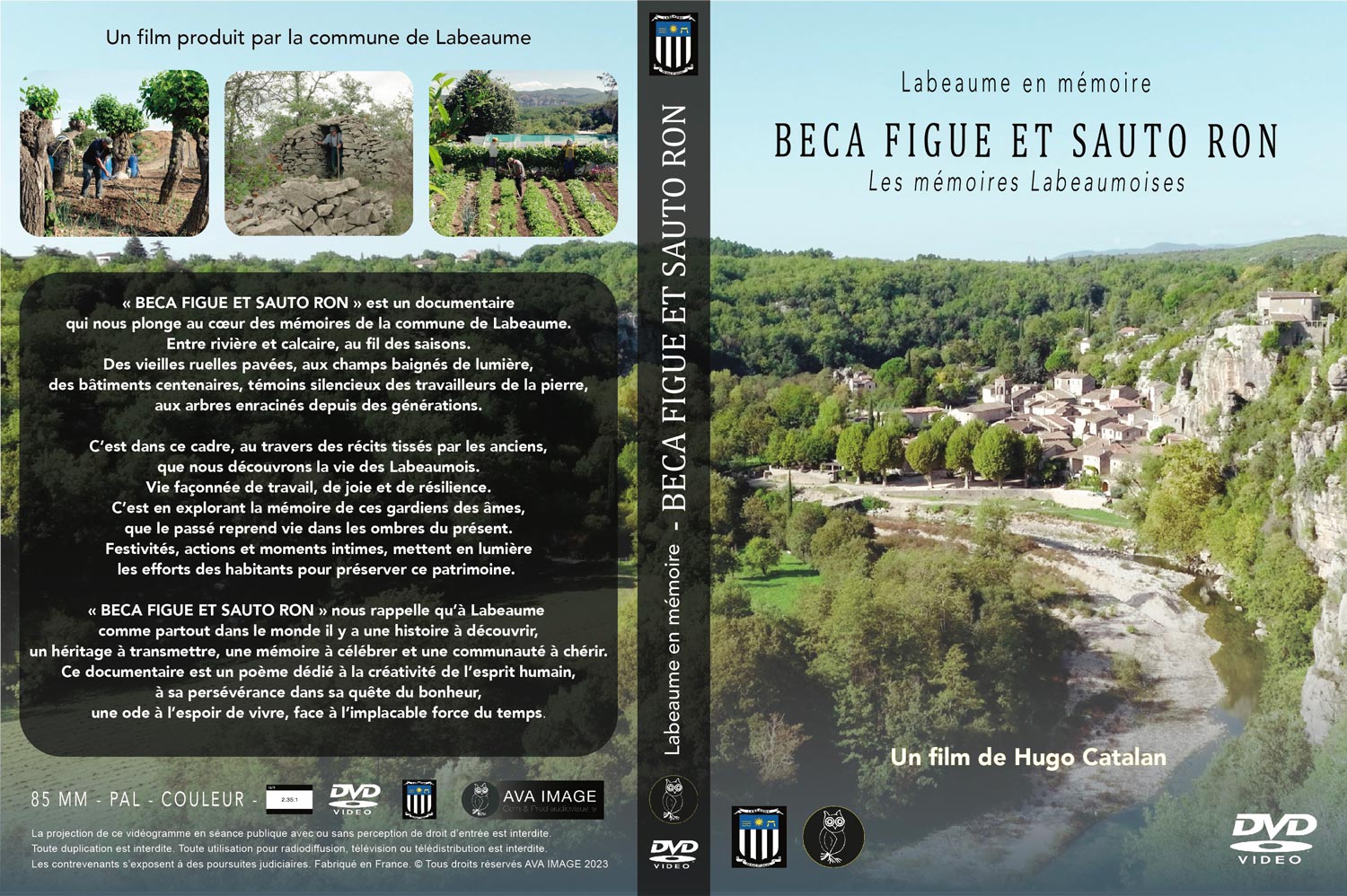 DVD documentaire BECA FIGUE et SAUTO RON – Les mémoires labeaumoises (83 minutes)