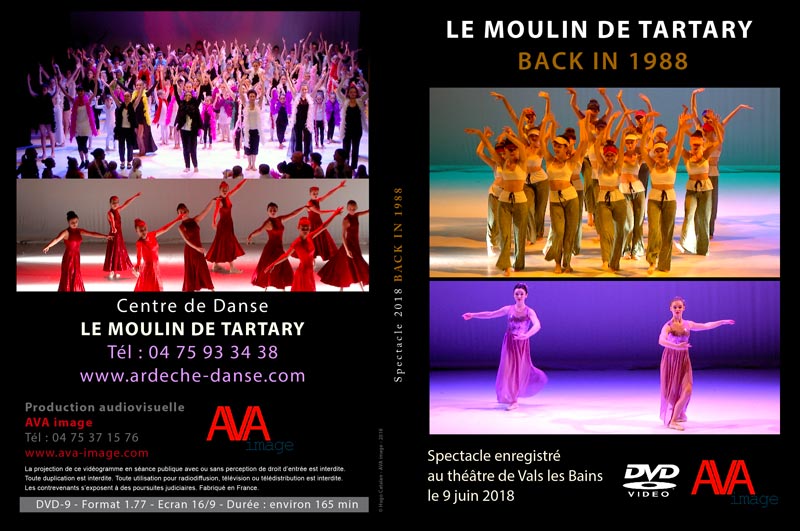 Jaquette DVD du spectacle Le Moulin de Tartary 2018