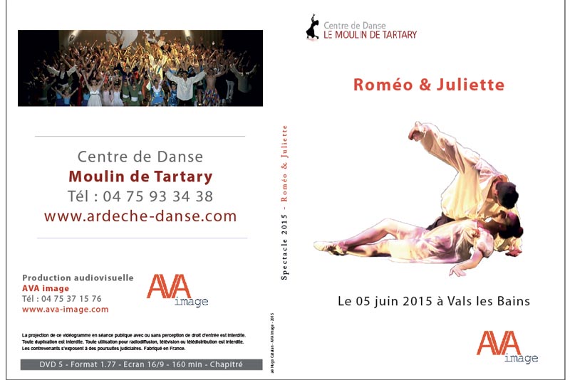 Jaquette DVD du spectacle Le Moulin de Tartary 2015