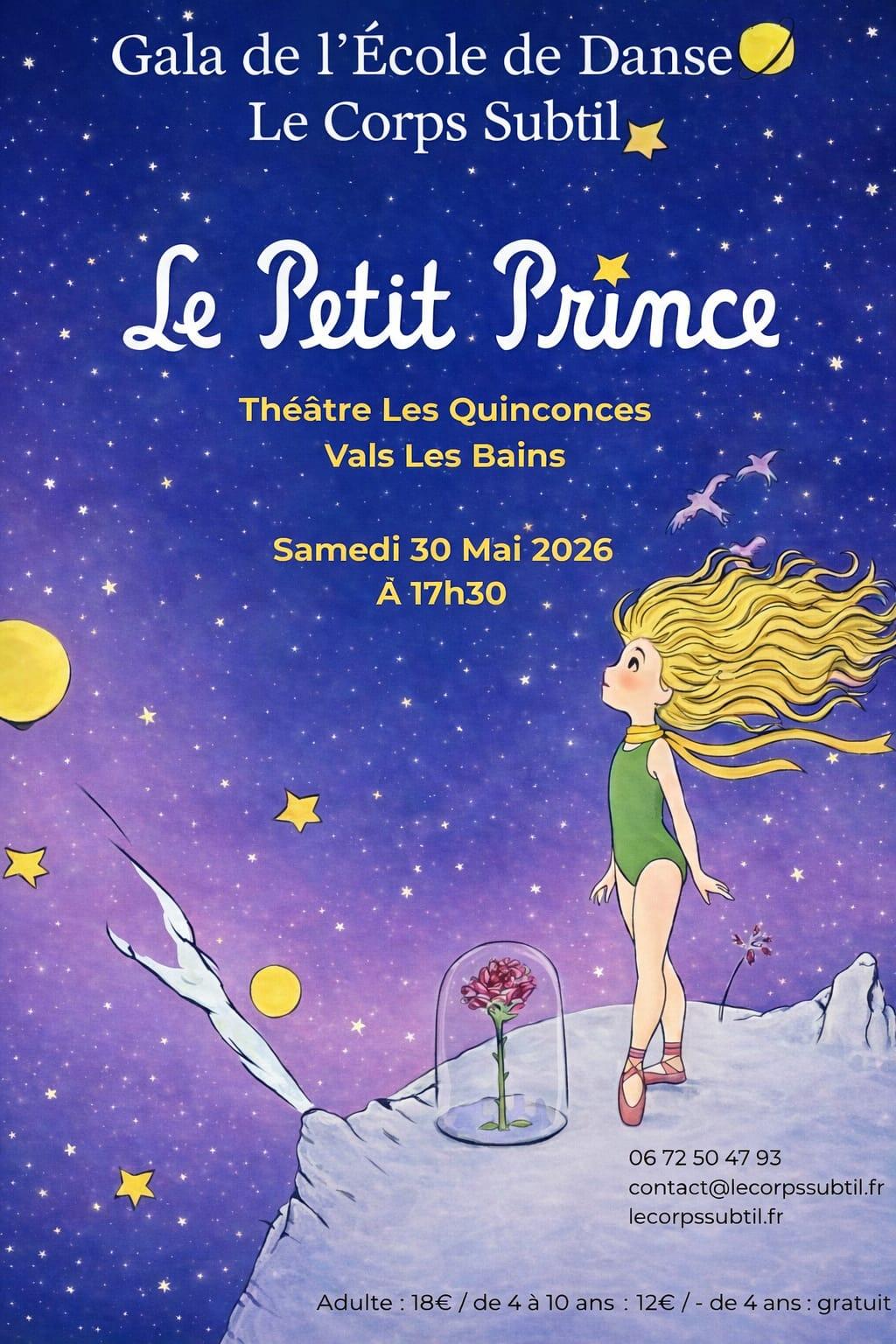 Affiche du spectacle 2026 Le Corps Subtils