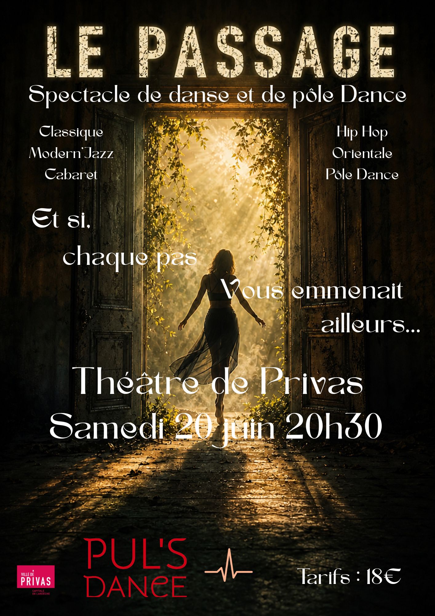 Affiche Spectacle Pul's Dance 2026